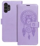 MEZZO dreamcatcher raamatut&uuml;&uuml;pi telefoni &uuml;mbris Samsung Galaxy A13 4G (A135) lilla
