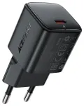 Acefast A117 reisilaadija | 20W | PD, QC, GaN, PPS | USB-C | must