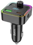 Autolaadija Hoco QC3.0 PD 30W FM-saatjaga E81 must