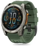 Tech-Protect nutikella rihm Garmin Fenix 5S/5S Plus/6S/6S Pro/7S/8 (43 mm) jaoks | silikoonist | roheline
