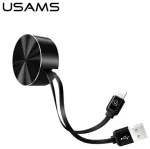 USAMS U-Bin US-SJ150 data transfer and charging cable | USB-A to Lightning | 10W | 1m | black
