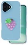 Fruit 2in1 telefoni &uuml;mbris iPhone 16 sinine