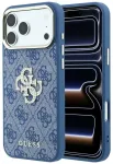 Guess 4G & Big Strass Logo telefoni &uuml;mbris iPhone 18 Pro | iPhone 17 Pro sinine