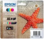 Tindikassettide komplekt Epson 603XL/603 C13T03A94020 must/ts&uuml;aan/magenta/kollane