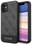 Guess GUHCN61G4GLGR 4G Stripe telefoni&uuml;mbris iPhone 11 jaoks, hall