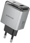 Borofone BN20 Lena reisilaadija | 35W | PD, QC | USB-A, USB-C | hall