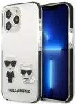Karl Lagerfeld KLHCP13XTPEKCW iPhone 13 Pro Max 6,7" hardcase biały|white Karl&Choupette