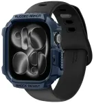 Spigen Rugged Armor V2 nutikella &uuml;mbris Apple Watch 10/11 (42 mm) jaoks | tumesinine
