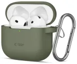TECH-PROTECT SILICONE HOOK APPLE AIRPODS 4 OLIVE GREEN