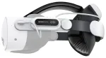 BoboVR E3 Pro Head Strap with Battery for Meta Quest 3 and 3S - White and Black