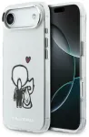 Karl Lagerfeld Karl & Choupette telefoni&uuml;mbris MagSafe toega iPhone 17 Air l&auml;bipaistev