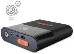 4smarts PitStop+ v&auml;line akupank (powerbank) | 8800 mAh | USB-A, USB-C | LED taskulamp | black