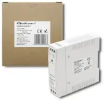 Qoltec DIN rail power supply | 10W | 12V | 0.83A | White | Slim