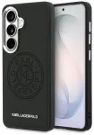 Karl Lagerfeld Perforated KL telefoni &uuml;mbris MagSafe toega Samsung Galaxy S26 (S942) must