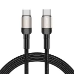 "Tech-Protect UltraBoost Evo" andme- ja laadimiskaabel | USB-C &ndash; USB-C | 100W | 2m | pruun