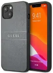 Guess GUHCP13SPSASBGR iPhone 13 mini 5,4" szary|grey Saffiano Strap
