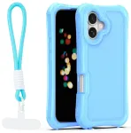 Safepop telefoni &uuml;mbris rihmaga iPhone 16 sinine