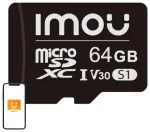 M&auml;lukaart Imou microSD (UHS-I, SDXC, 10/U3/V30, 95/38) 64GB