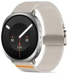 Tech-Protect Nylon Clasp nutikella rihm Samsung Galaxy Watch 8/9/Classic (40/44/46 mm) jaoks | nailonist | beež