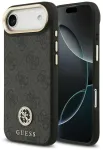 Guess 4G Strass Logo telefoni&uuml;mbris MagSafe toega iPhone 17 Air jaoks, must
