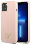 Guess GUHCP13SSLTGP iPhone 13 mini 5,4" r&oacute;żowy|pink hardcase Silicone Triangle