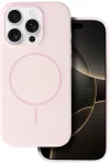 Slim Silicone telefoni &uuml;mbris MagSafe toega iPhone 16 Pro roosa