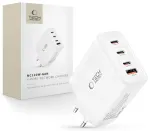 Tech-Protect NC120W-GAN reisilaadija | 120W | PD, QC, GaN | USB-C, USB-A | valge
