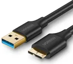 Ugreen US130 10840 andmeedastus- ja laadimiskaabel | USB-A kuni Micro B | 0.5m | must