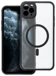 FULL MATTE MAG COVER telefoni &uuml;mbris MagSafe toega iPhone 11 Pro Max must