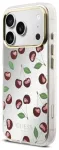 Guess TPU Glitter punane telefoni &uuml;mbris MagSafe toega iPhone 17 Pro kirsi