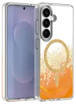 Epoxy Mag telefoni &uuml;mbris MagSafe toega Samsung Galaxy S24 (S921) | S25 (S931) oranž