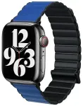 Beline Magnetic Pro nutikella rihm Apple Watch (42/44/45/49 mm) jaoks | silikoonist | must/sinine