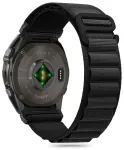 Tech-Protect Nylon Pro nutikella rihm Garmin Fenix 5/6/6 Pro/7/8 (47 mm) jaoks | nailonist | must