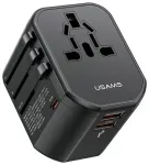 USAMS T59 reisilaadija | 20W | USB-A | must