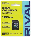 GOODRAM RIVAL M&auml;lukaart microSD 128GB 100MB/s class 10 UHS-I V30 A2 SD-adapteriga