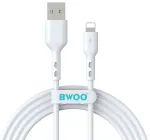 BWOO andmeedastus- ja laadimiskaabel | USB-A kuni Lightning | 15W | 2m
