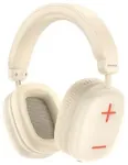 AWEI słuchawki nauszne Bluetooth AT6 beżowy|off-white