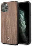 Mercedes MEHCN65VWOLB iPhone 11 Pro Max k&otilde;va &uuml;mbris pruun Wood Line Walnut