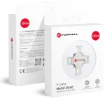 M&auml;lupulk 128GB USB 3.2 Gen 1 (USB A / USB C / Lightning / Micro USB) Forcell F-Data Metal Quad, h&otilde;bedane