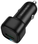 Borofone BZ34 Cloud autolaadija | 18W | QC3.0 | USB-A | must