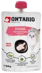 Maiuspala kassipoegadele &ndash; Ontario Kitten Chicken Fresh Meat Paste, 90 g