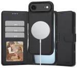 TECH-PROTECT WALLET raamatut&uuml;&uuml;pi telefoni&uuml;mbris iPhone 17 jaoks, must