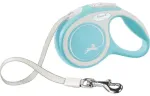 Automaatne rihm koertele - Trixie Flexi New COMFORT, tape leash, XS: 3 m, up to 12kg, light blue.