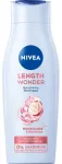 NIVEA, Shampoo, Length Wonder Kr&auml;ftigendes Shampoo Mit Sheabutter, Fassungsverm&ouml;gen: 400 Ml (400ml, Shampoo Liquido)