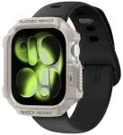 Spigen Rugged Armor Pro nutikella rihm Apple Watch 10/11 (42 mm) jaoks | plast | beež