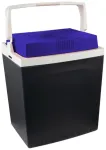 Jahutuskast elektriline Brio 26 12/230V assortii tumehall-punane/sinine
