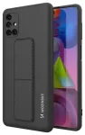 Wozinsky Kickstand Case silicone case with stand for Samsung Galaxy M51 black