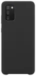 Silicone Case Soft Flexible Rubber phone case for Samsung Galaxy A03s black