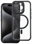 FULL MATTE MAG telefoni &uuml;mbris MagSafe toega iPhone 15 Pro must