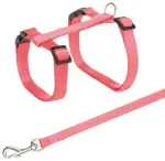 Rihm ja jalutusrihm kassidele - Trixie Harness with Lead 27-45 cm / 10mm, Lead 1.20m